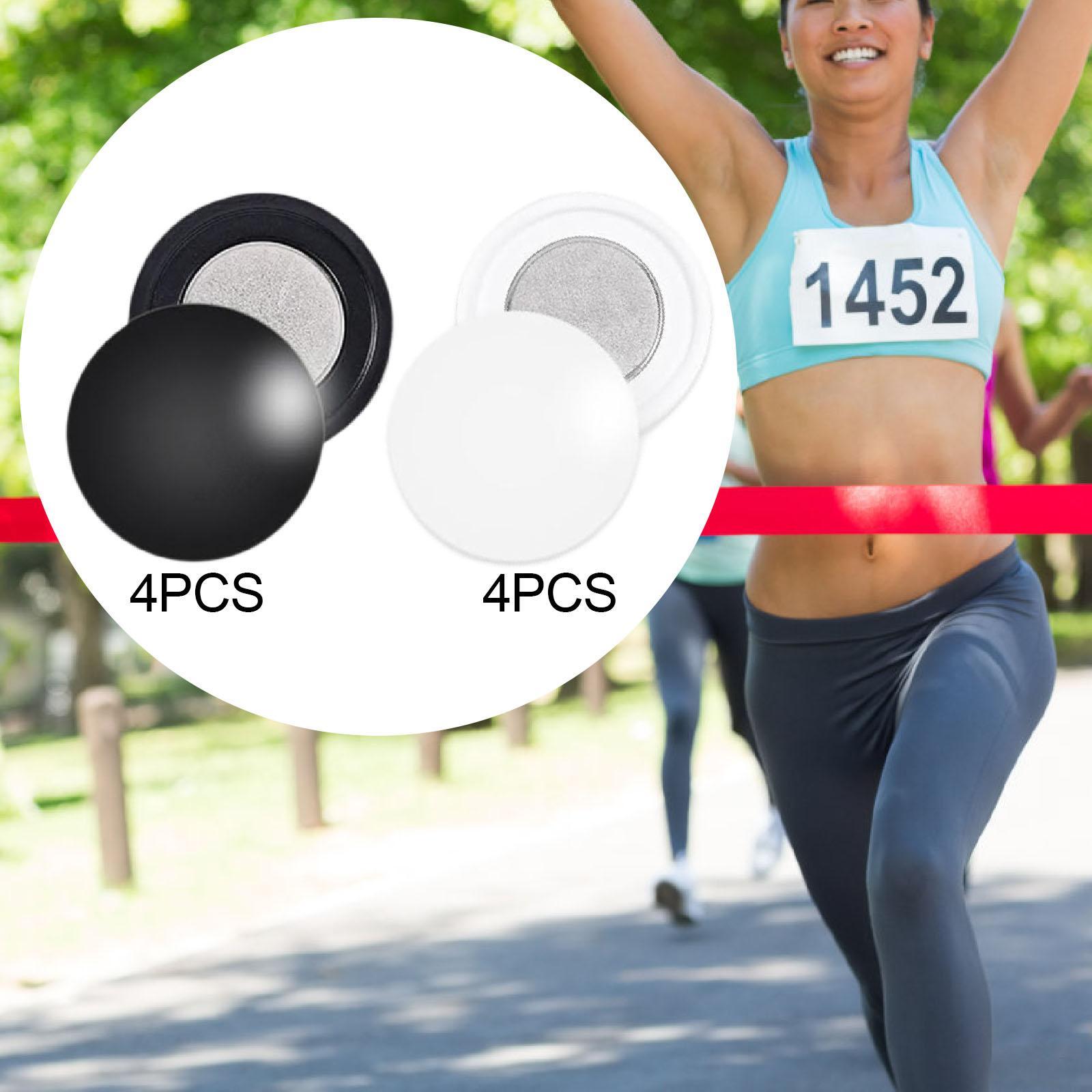 Running Gear Satisfy - 4 pares de clipes magnéticos para