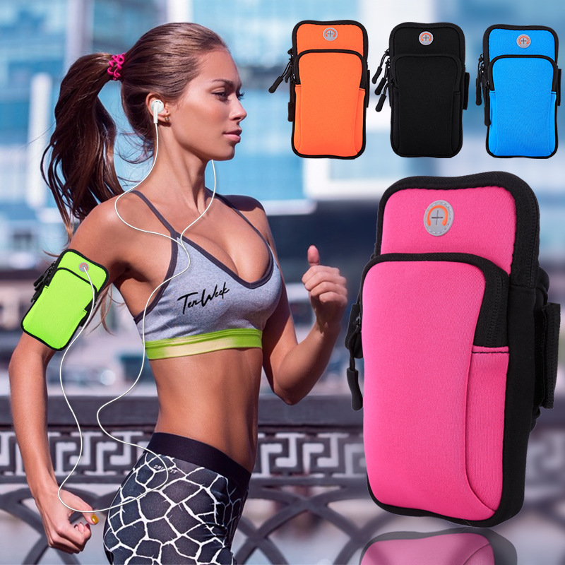 Running Gear To Hold Phone - Esporte correndo saco de braço fitness