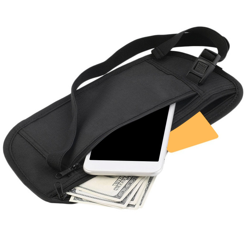 Running Gear To Hold Phone - Bolsa de cintura de viagem invisível