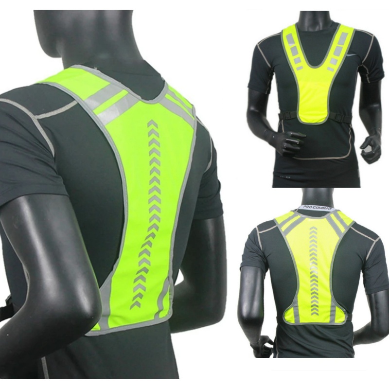 Running Gear Tank - Esportes ao ar livre reflexivo-pano suprimentos