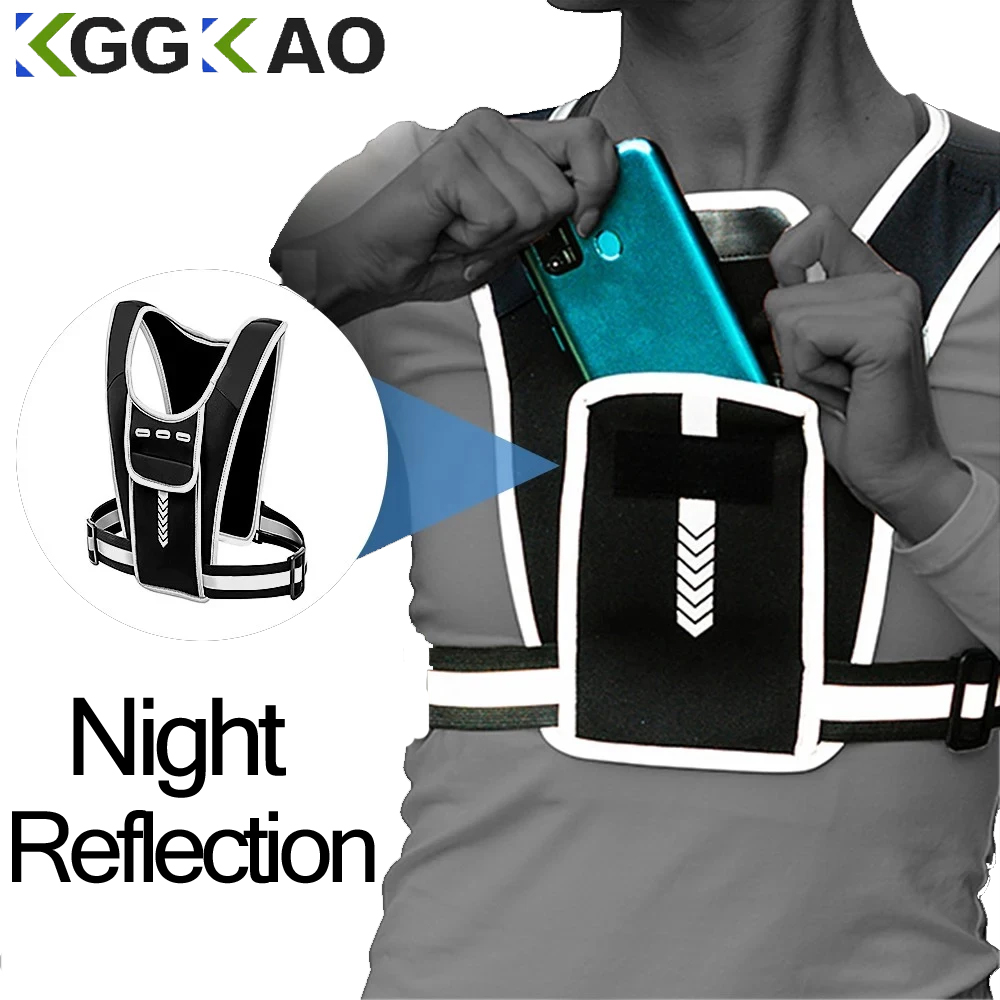Running Gear Satisfy - Colete correndo com suporte de telefone