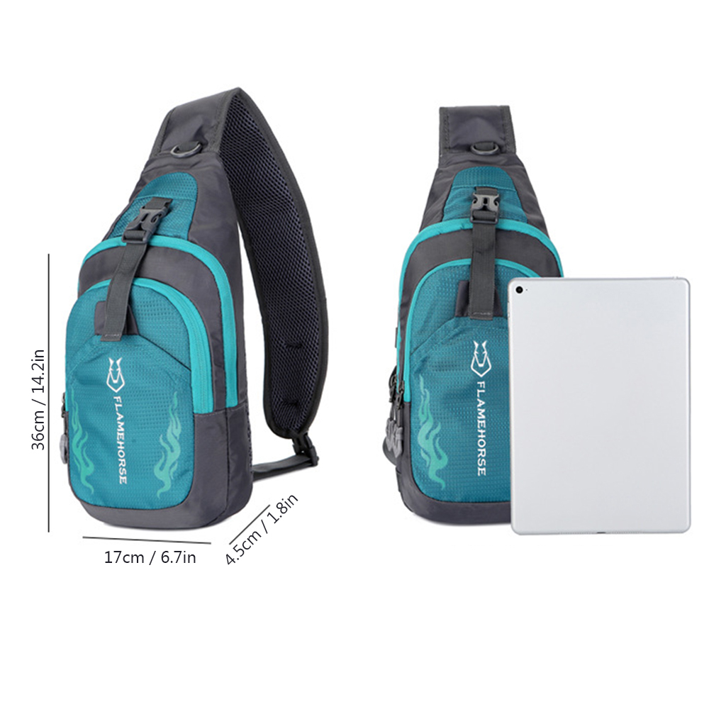 Homens estilingue mochila peit - Running Gear Bag avaliação e preço