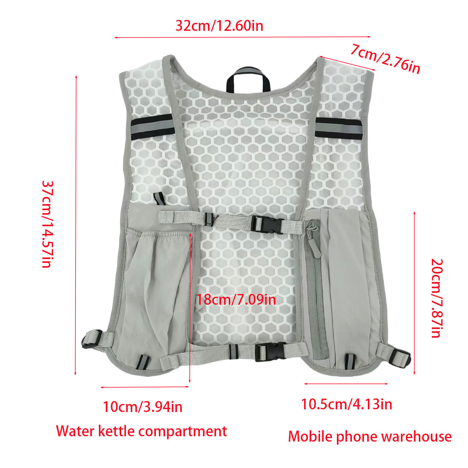 Colete Leve para Corrida e Cic - Running Gear Satisfy avaliação e preço