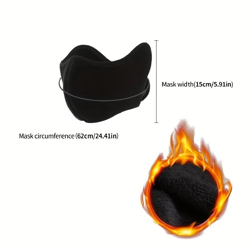 1 unidade de máscara facial an - Running Gear Cold Weather avaliação e preço
