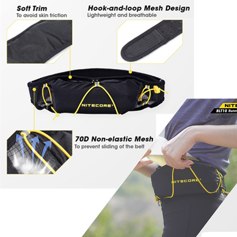 Nitecore blt10 bolsa de cintur - Running Gear Bag avaliação e preço