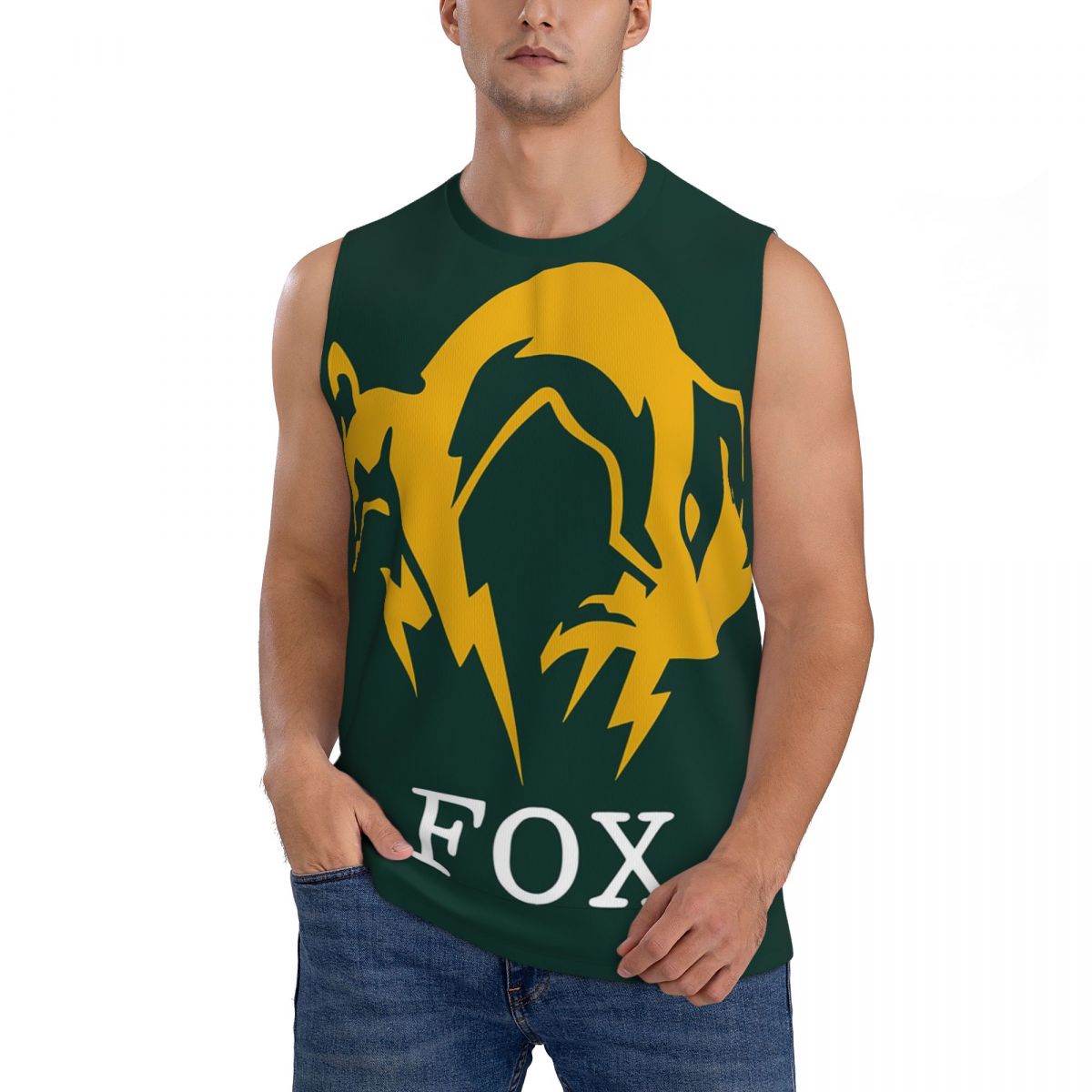 Camisetas Sem Mangas Metal Gea - Running Gear Tank avaliação e preço