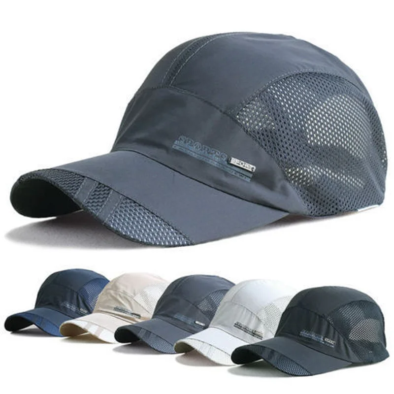 Boné Ajustável de Secagem Rápi - Running Cap Mesh avaliação e preço